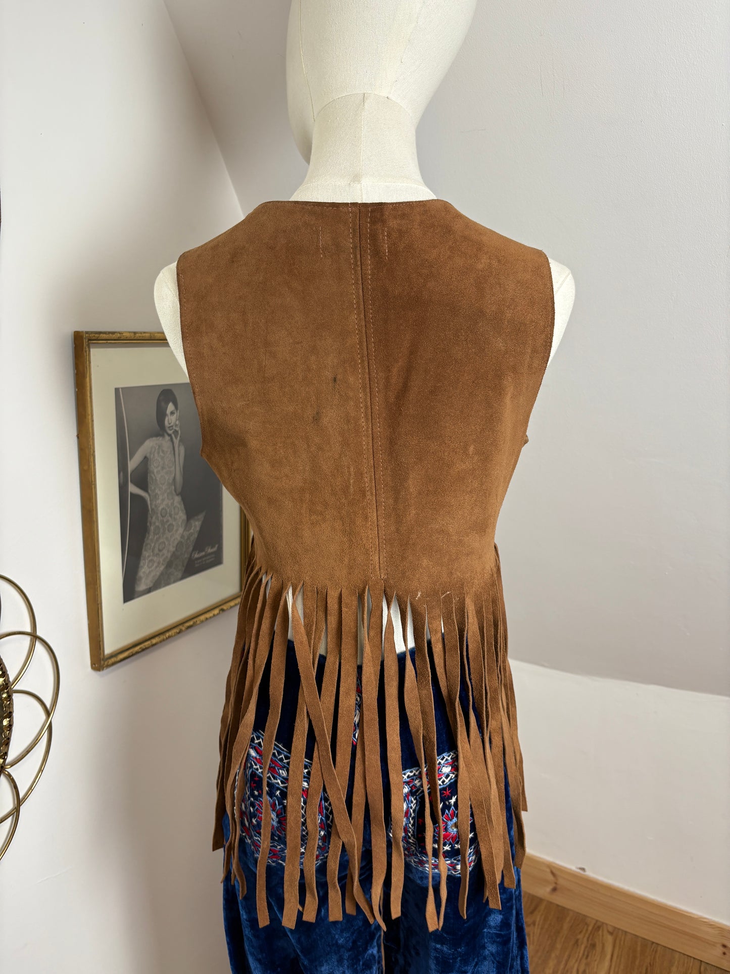 1960s Suede Vest
