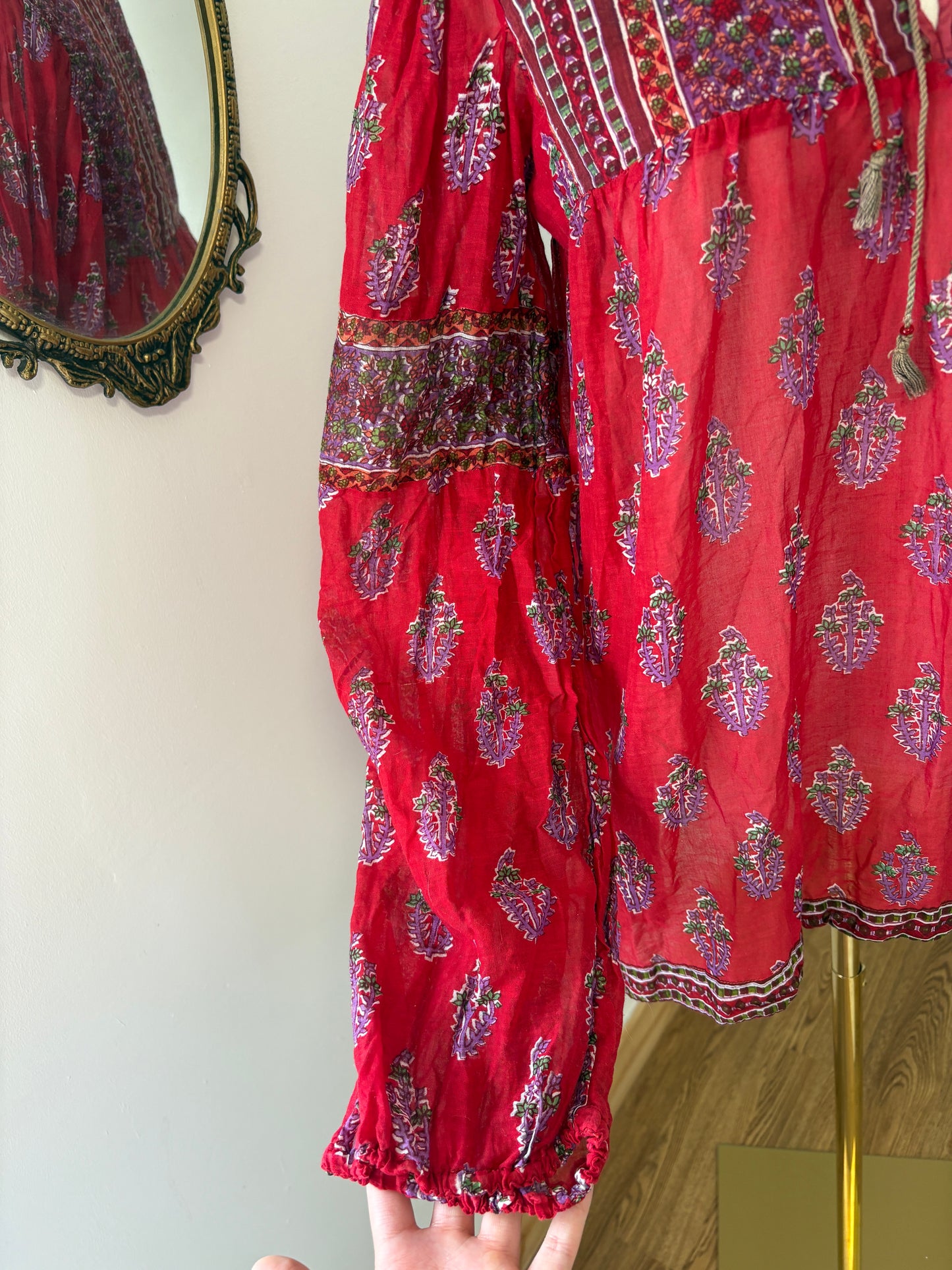 1970’s ‘Adini’ Blockprint Shirt
