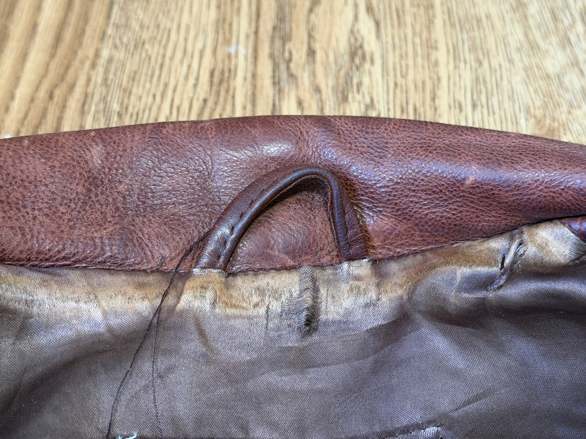 60s / 70s Cherry Leather Jacket