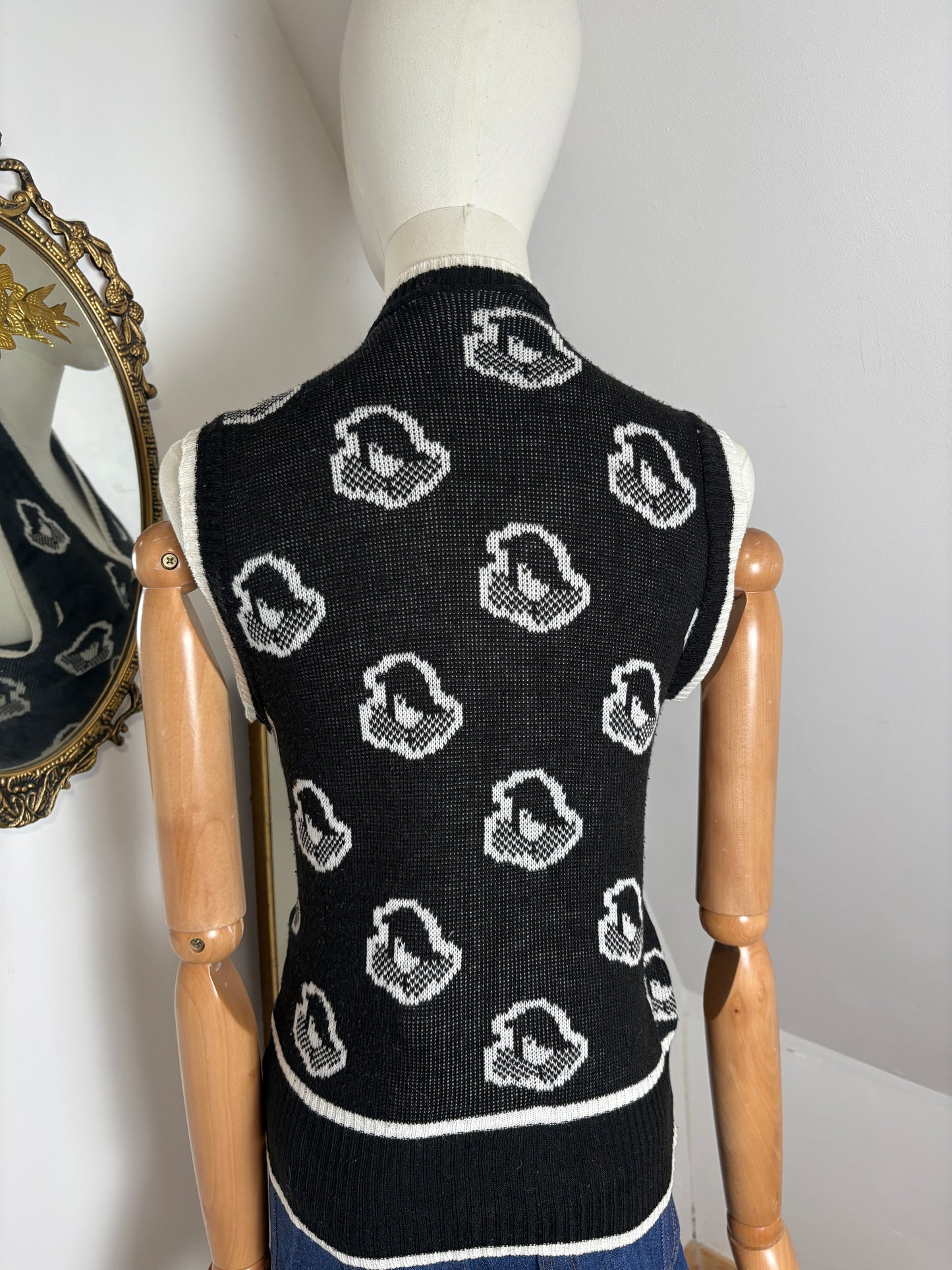 1970s Art Deco Vest