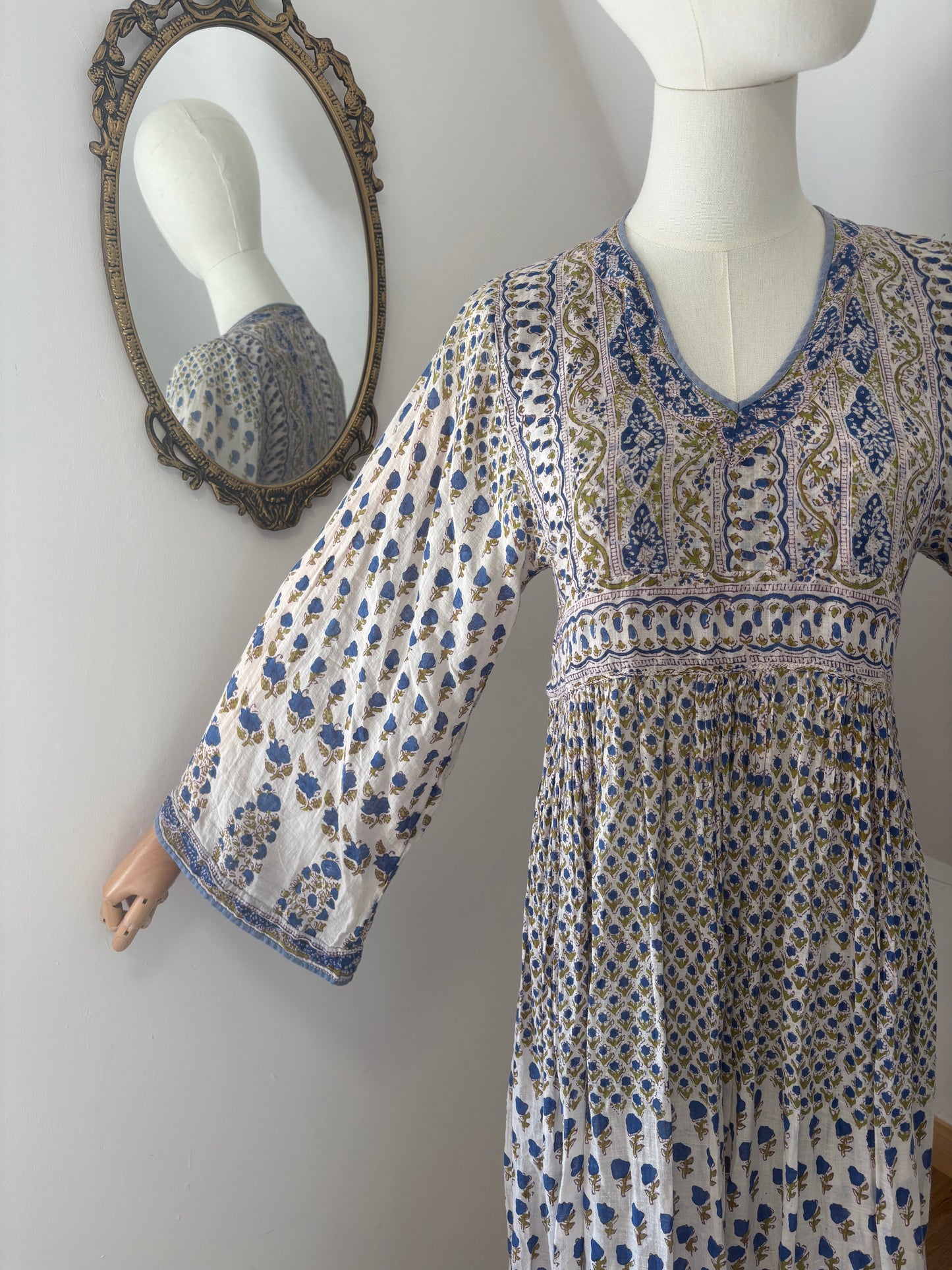 1970s Indian Cotton Dress