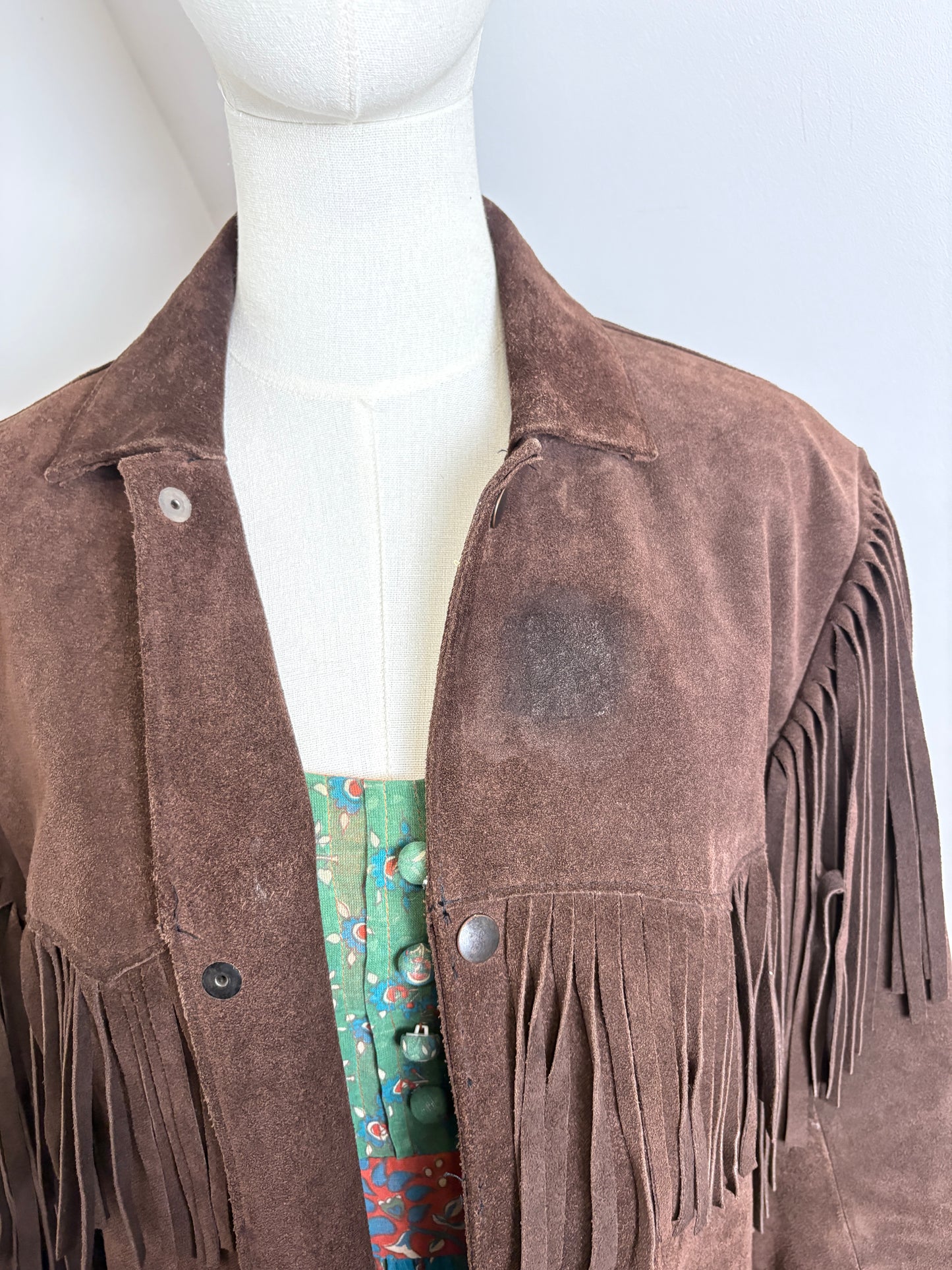 1960s Chocolate Suede Jacket