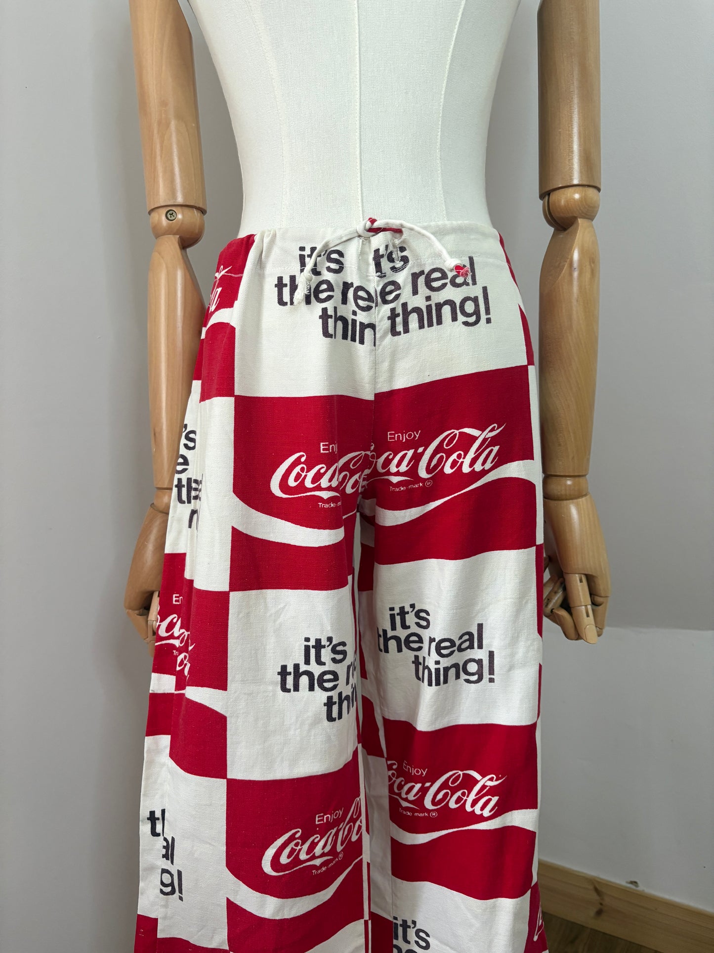 1970s Coca-Cola Beach Hat & Flares