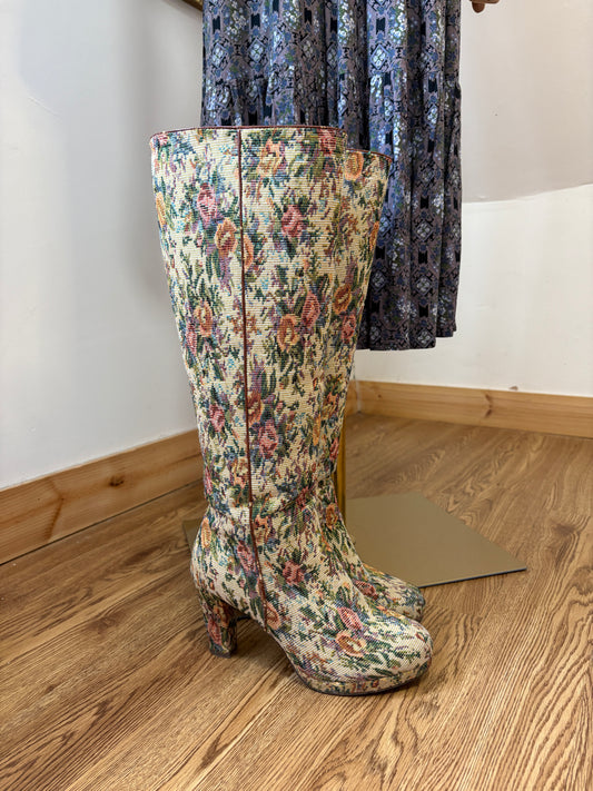 1970’s Tapestry Boots