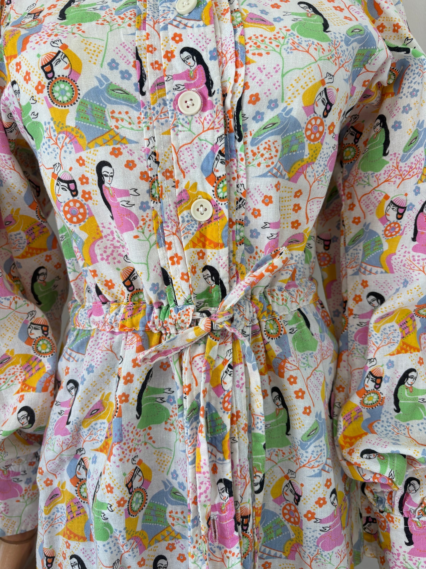 1970’s Novelty Print Oriental Shirt