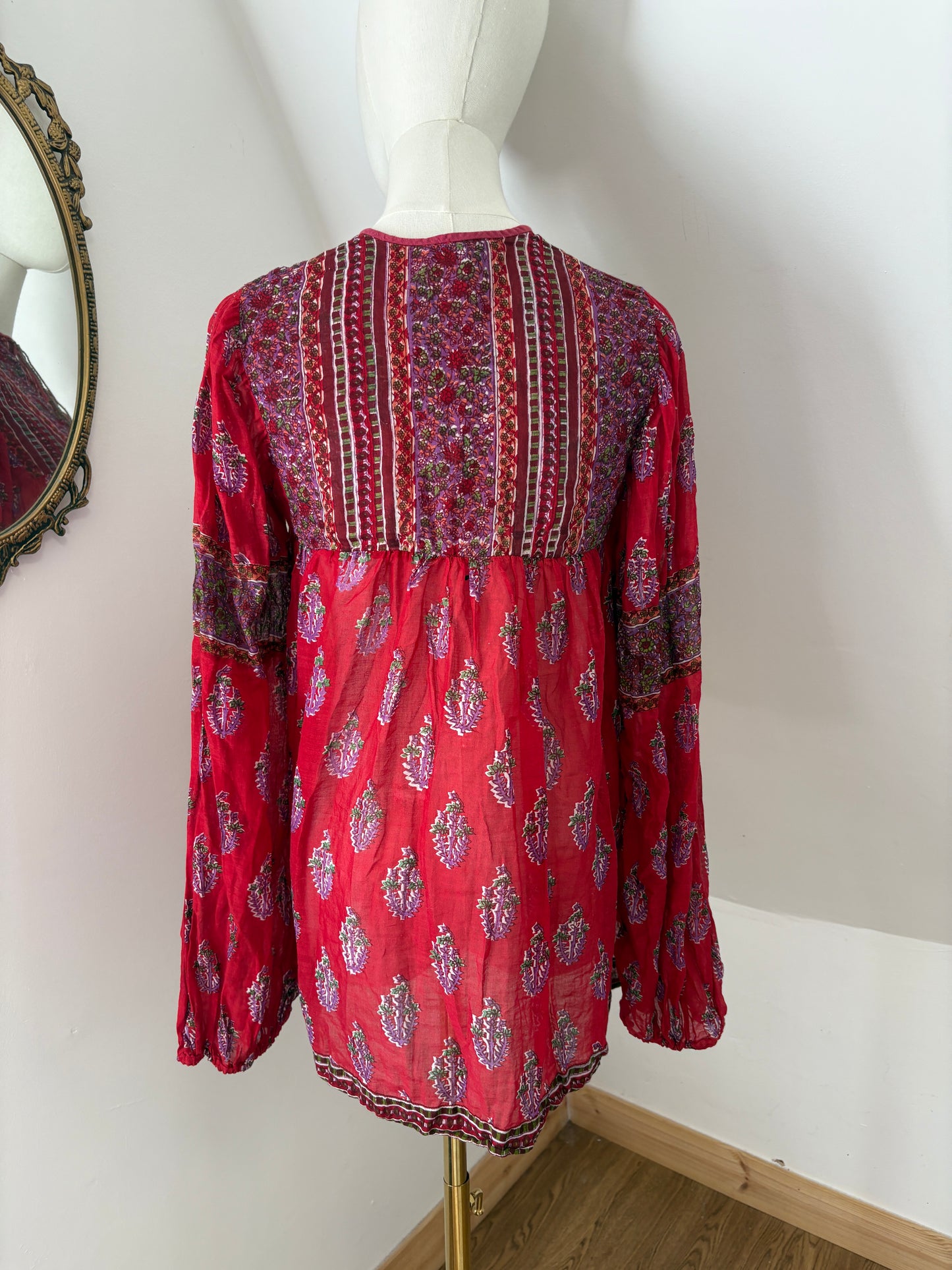 1970’s ‘Adini’ Blockprint Shirt