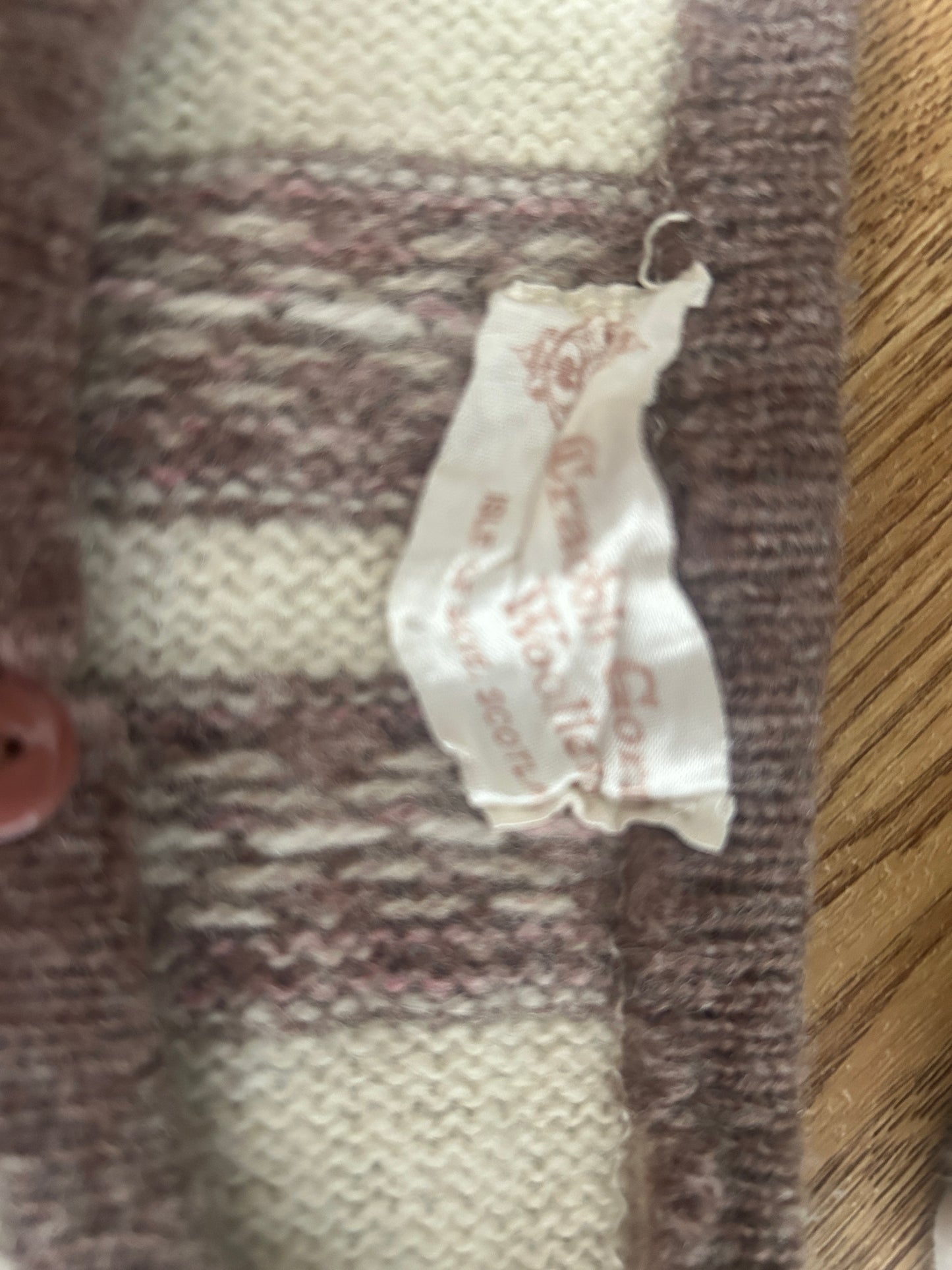 1960s Wool Cardigan
