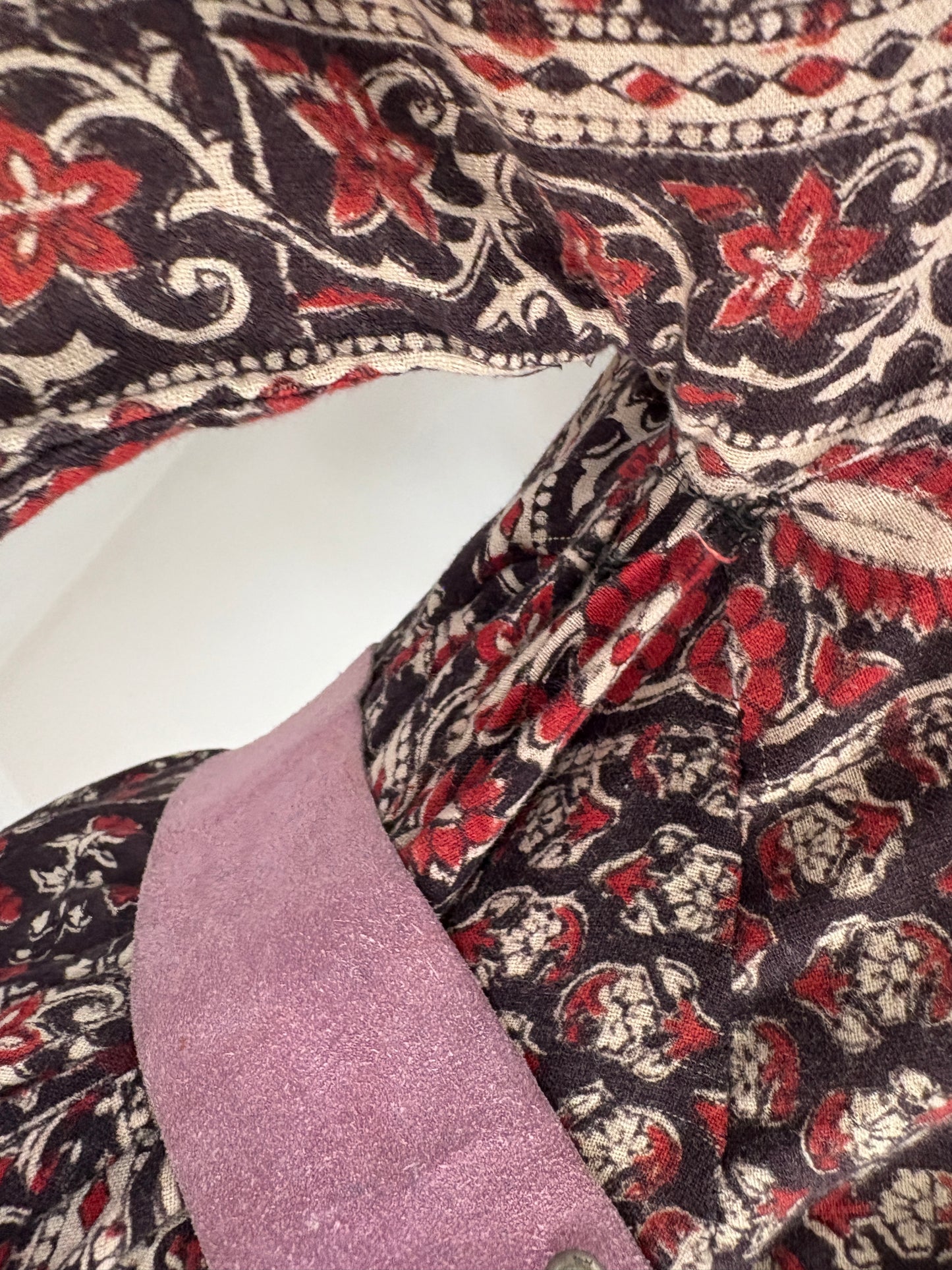 1970s ‘Interlinks’ Indian Blockprint Dress