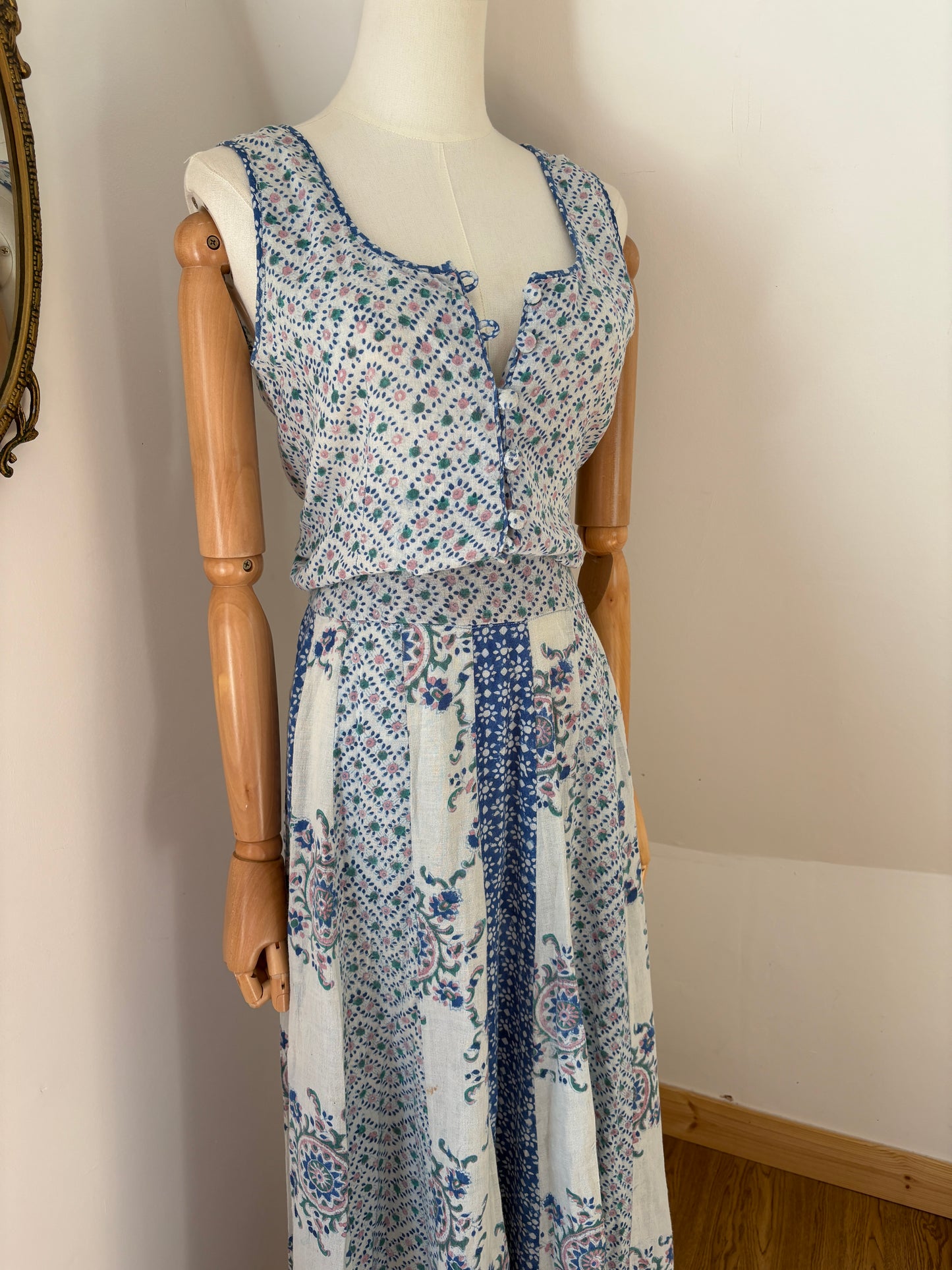 1970s ‘Anokhi’ Two Piece
