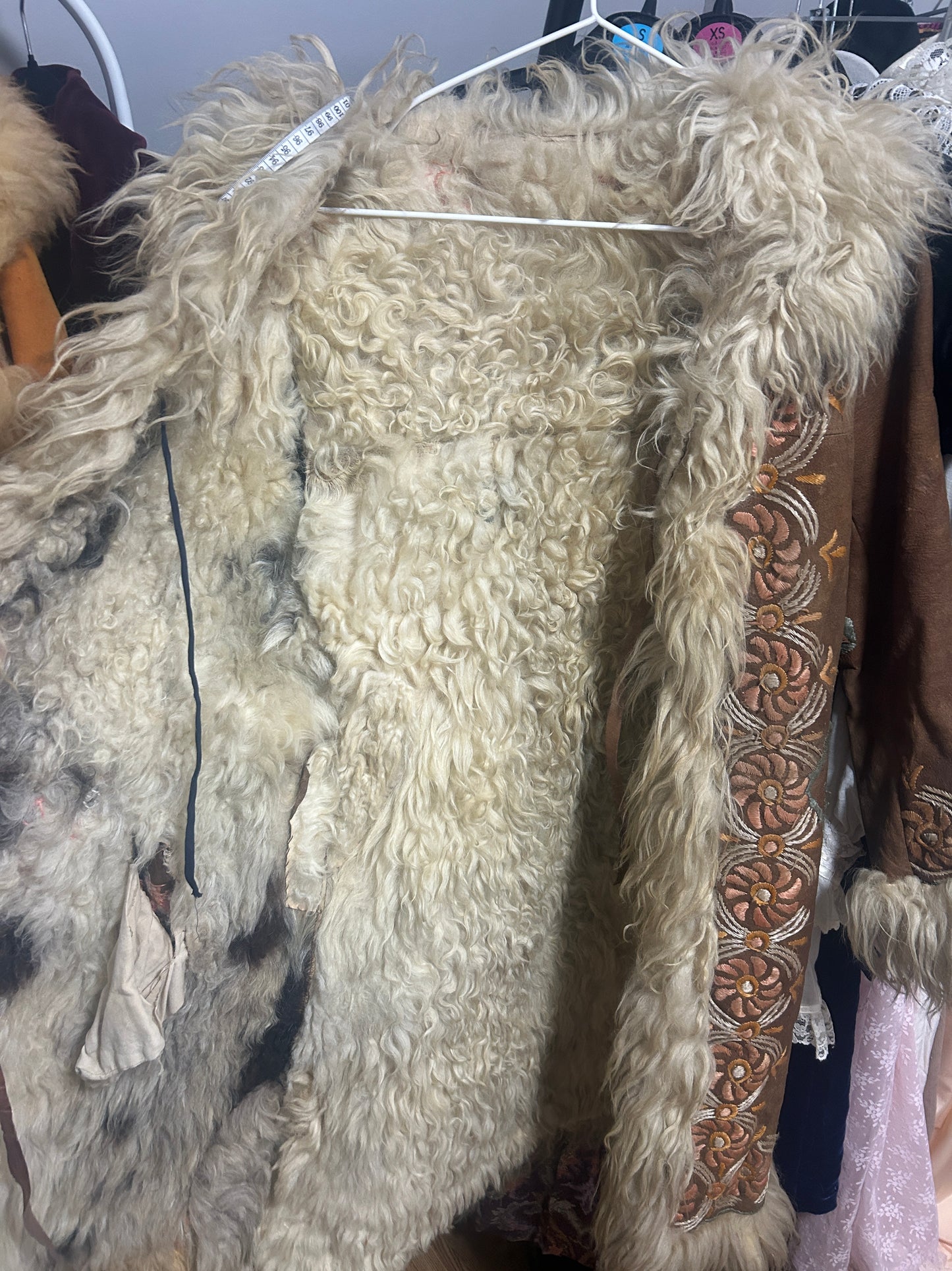 1960s Embroidered Afghan Coat