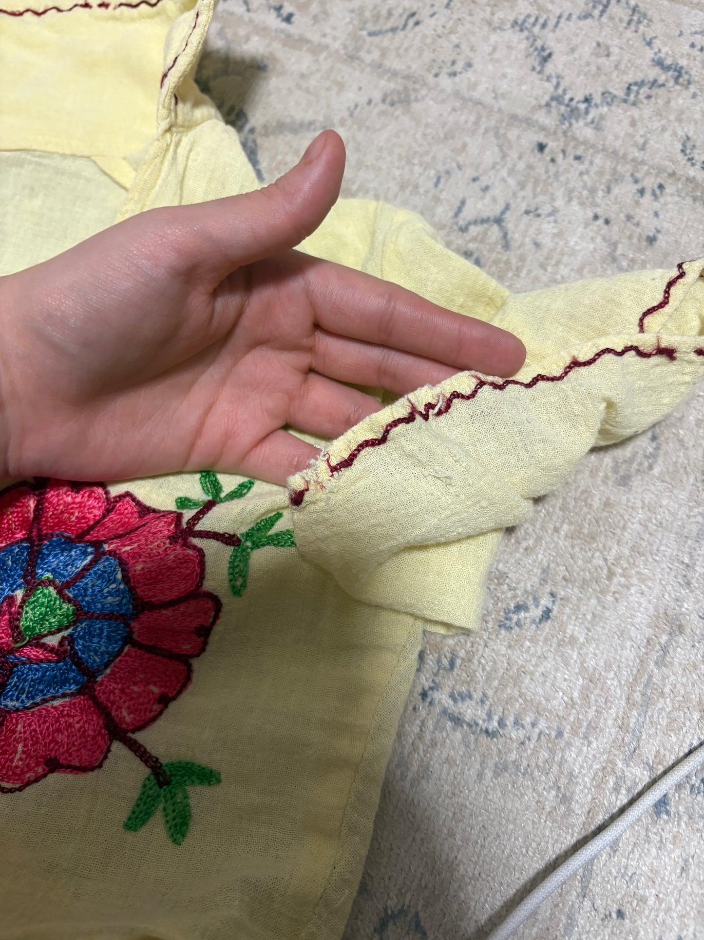 1970’s Embroidered Cheesecloth Shirt