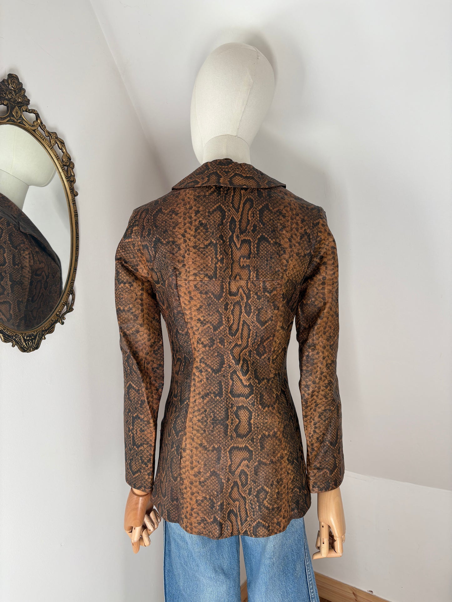 1970s Snakeskin Jacket