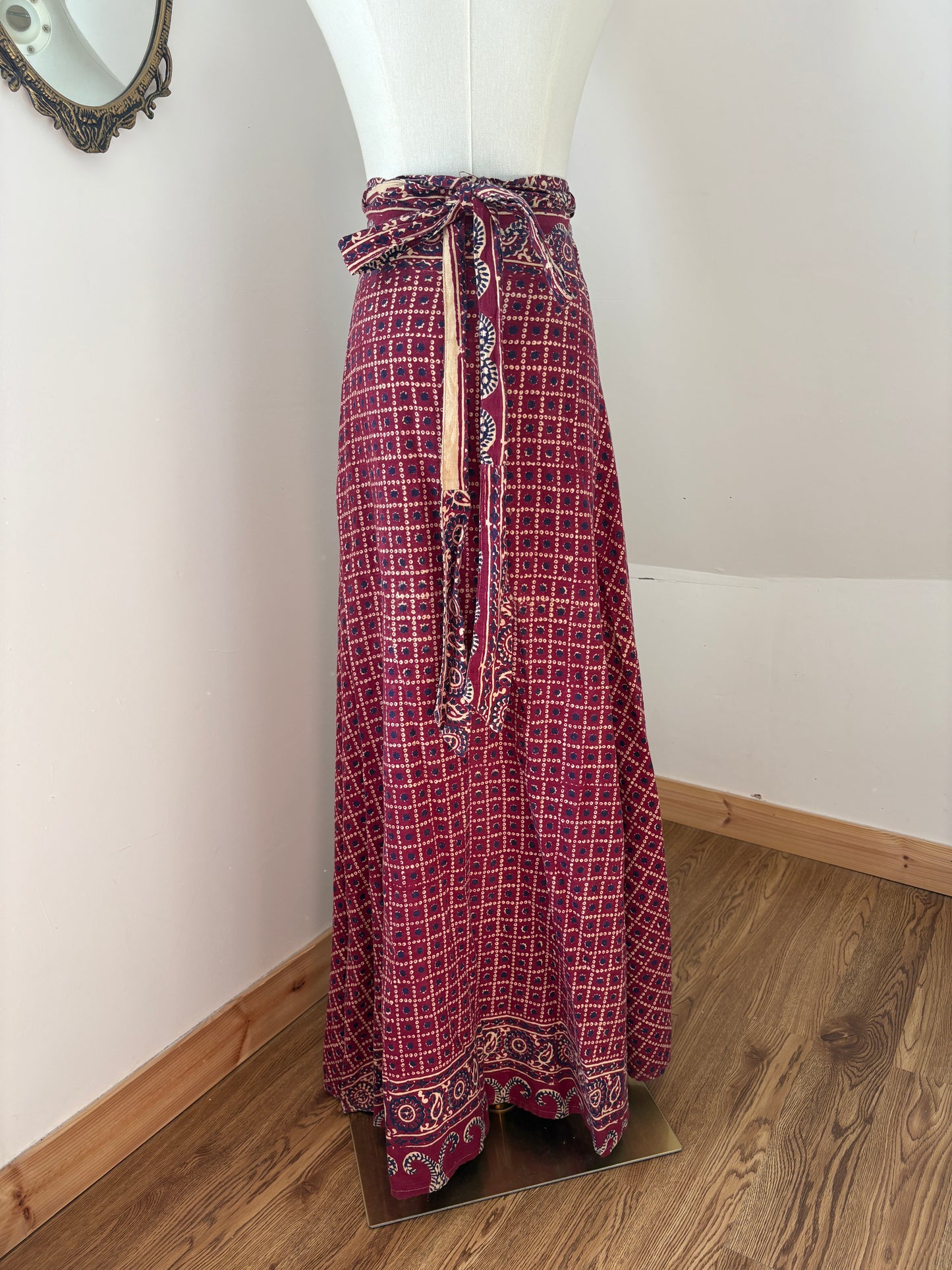 1970s ‘Ayesha Davar’ Wrap Skirt
