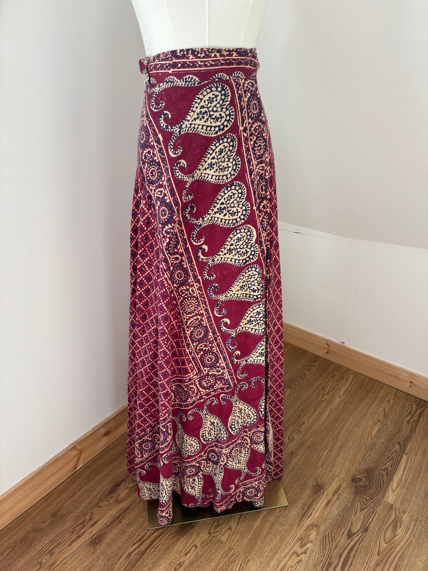 1970s ‘Ayesha Davar’ Wrap Skirt