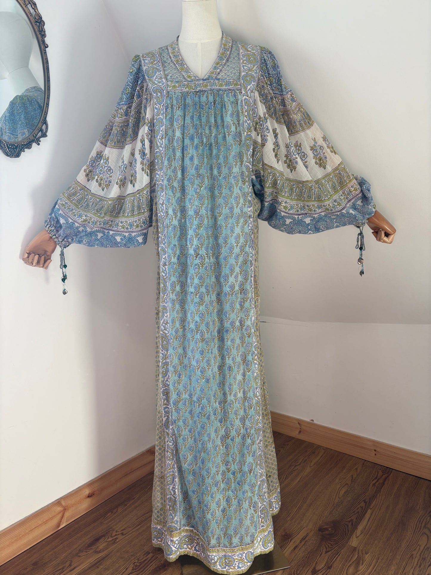 1970’s Indian Block-print Dress