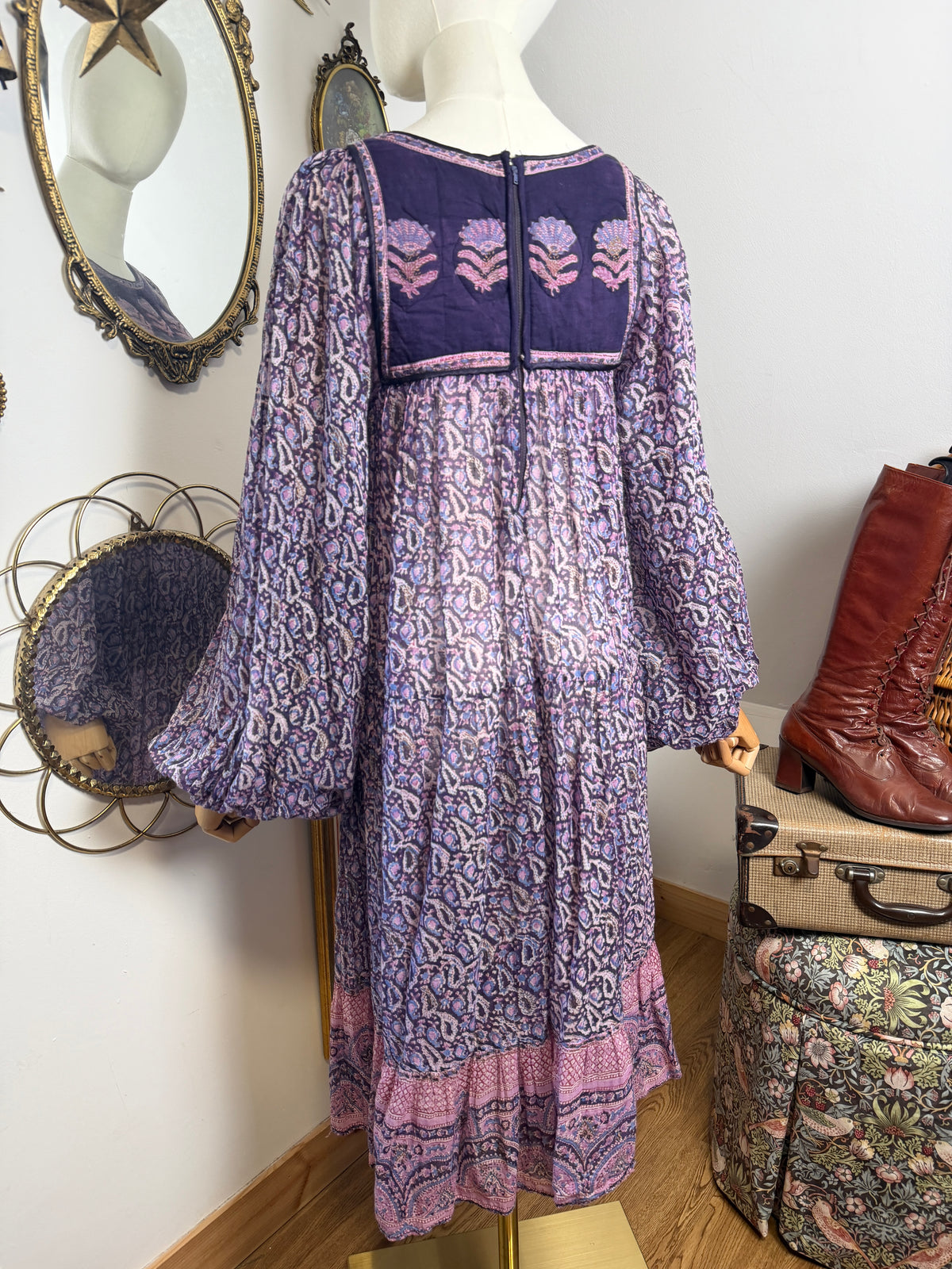 1970s Phool Smock Dress