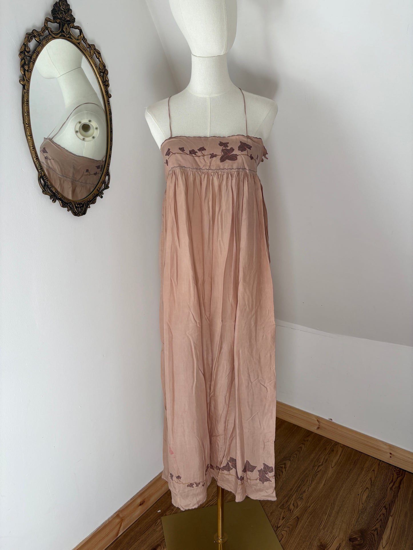 1970s Janet Reger Robe & Slip Set