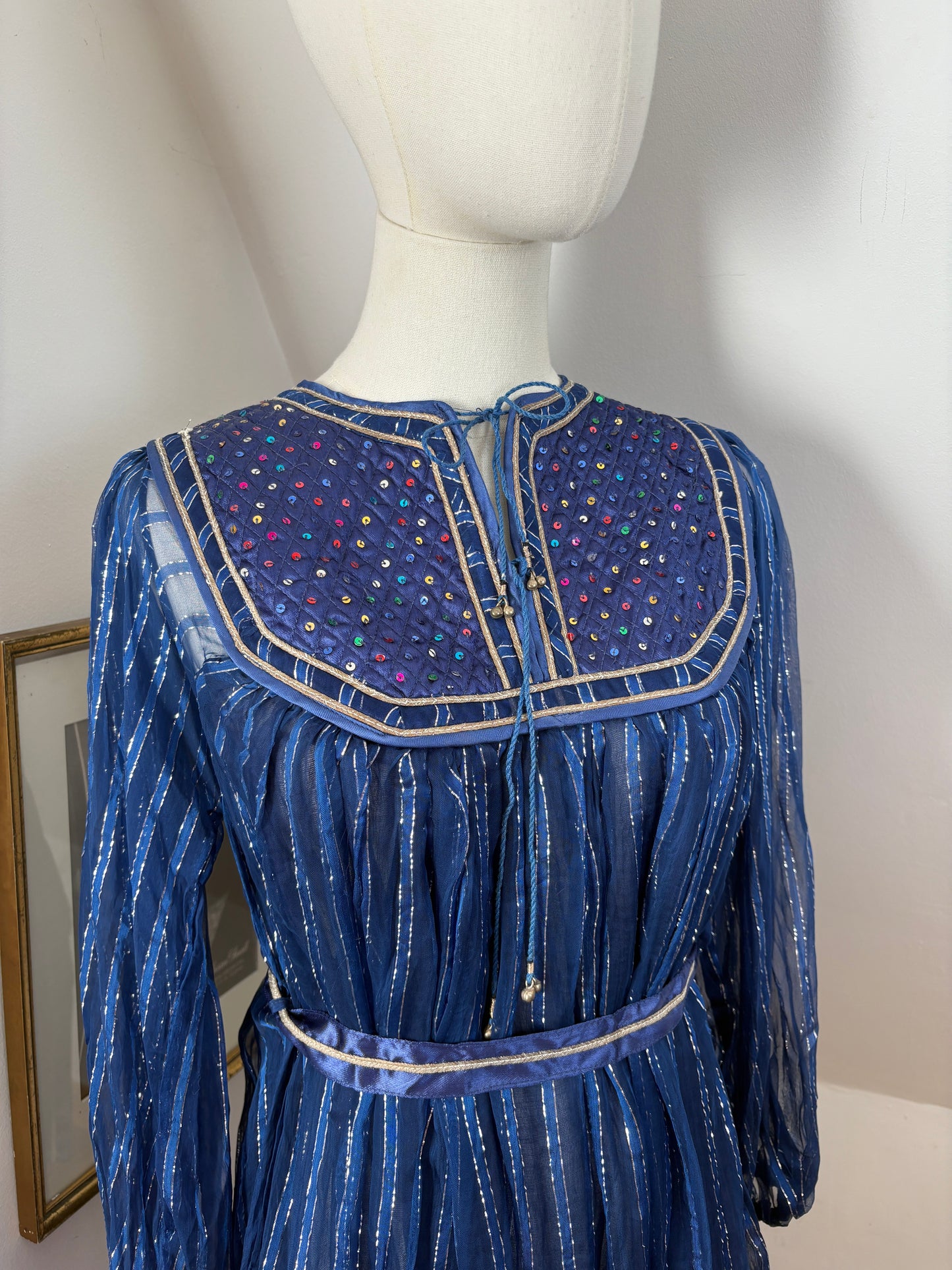 1970’s Lurex Midi Dress