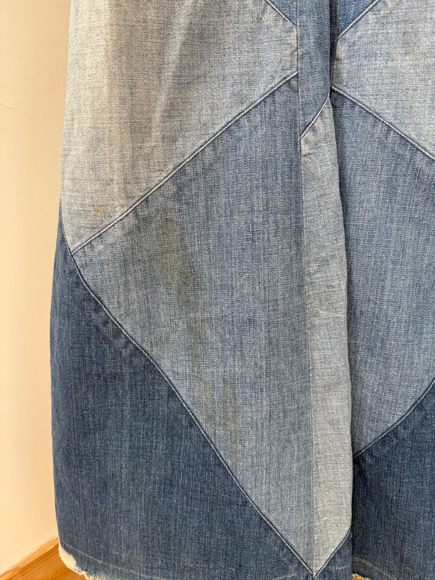 1960s Patchwork Jeans