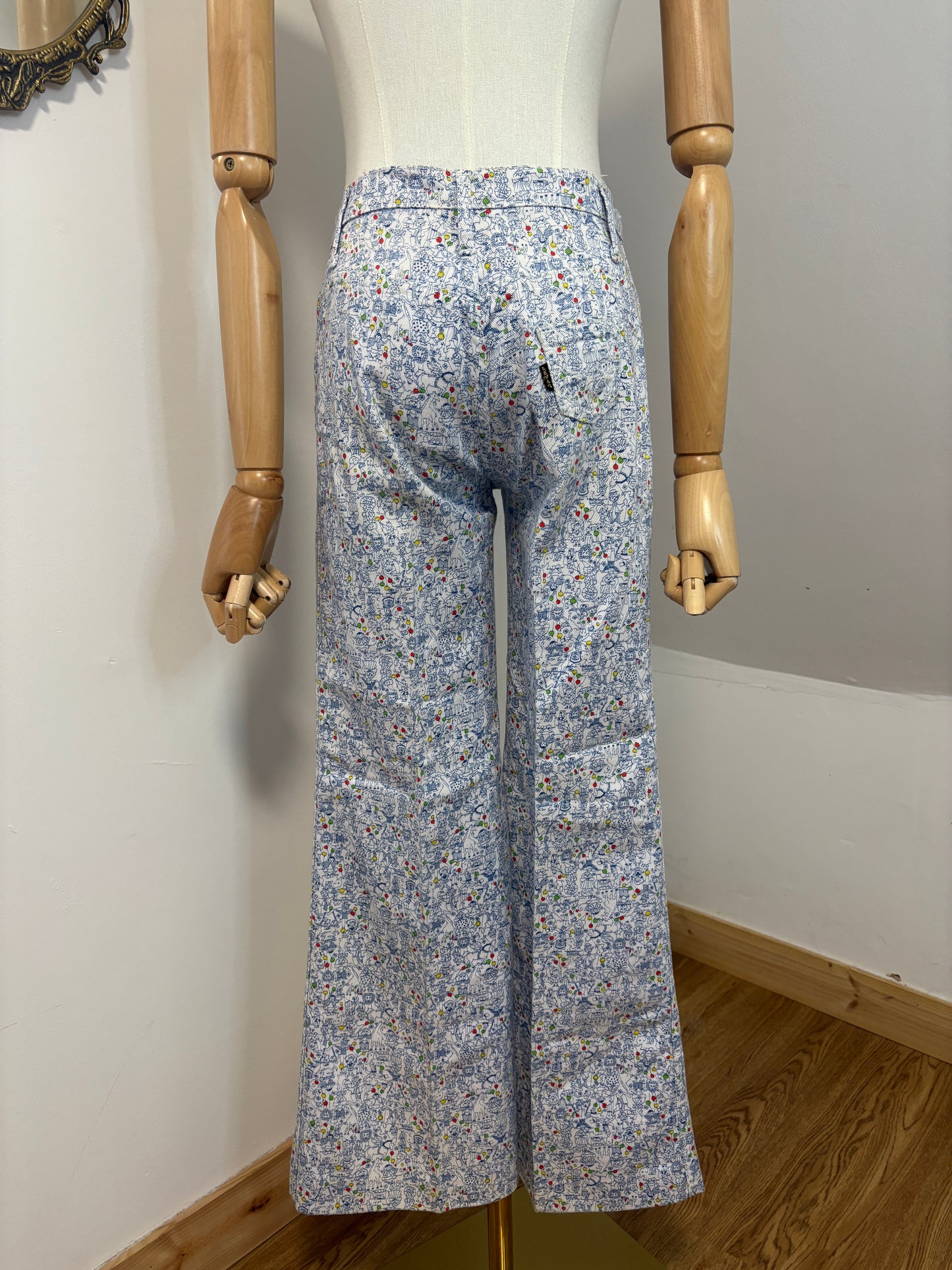 1970s Miss Levi’s Big E Circus Flares