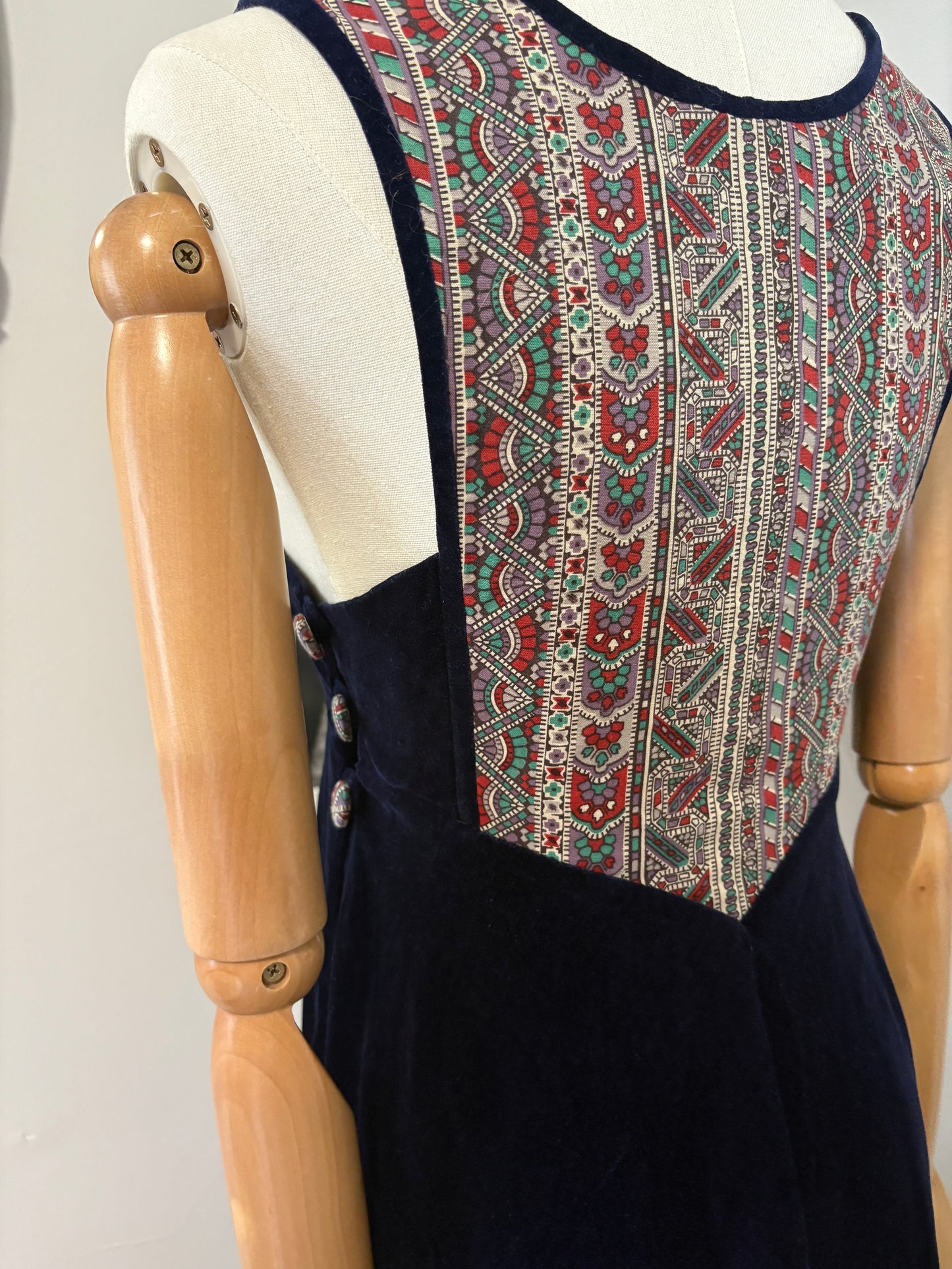 1970’s ‘Anna Belinda’ Pinafore Dress