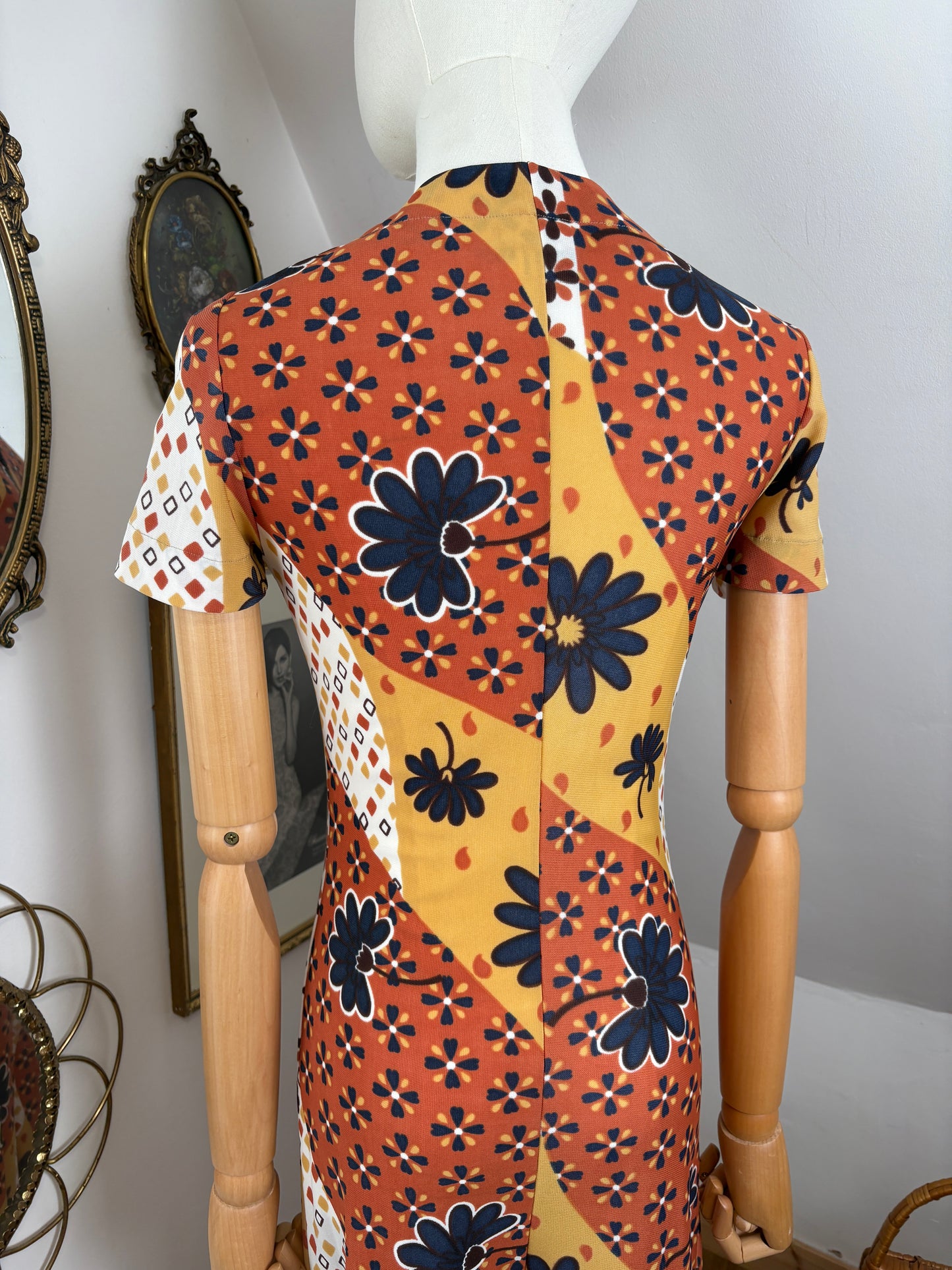 1960s French Flared Jumpsuit