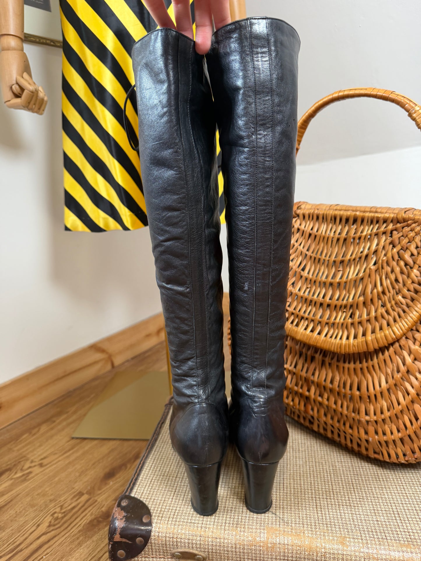 1980s ‘Martine Sitbon’ Lace Up Boots