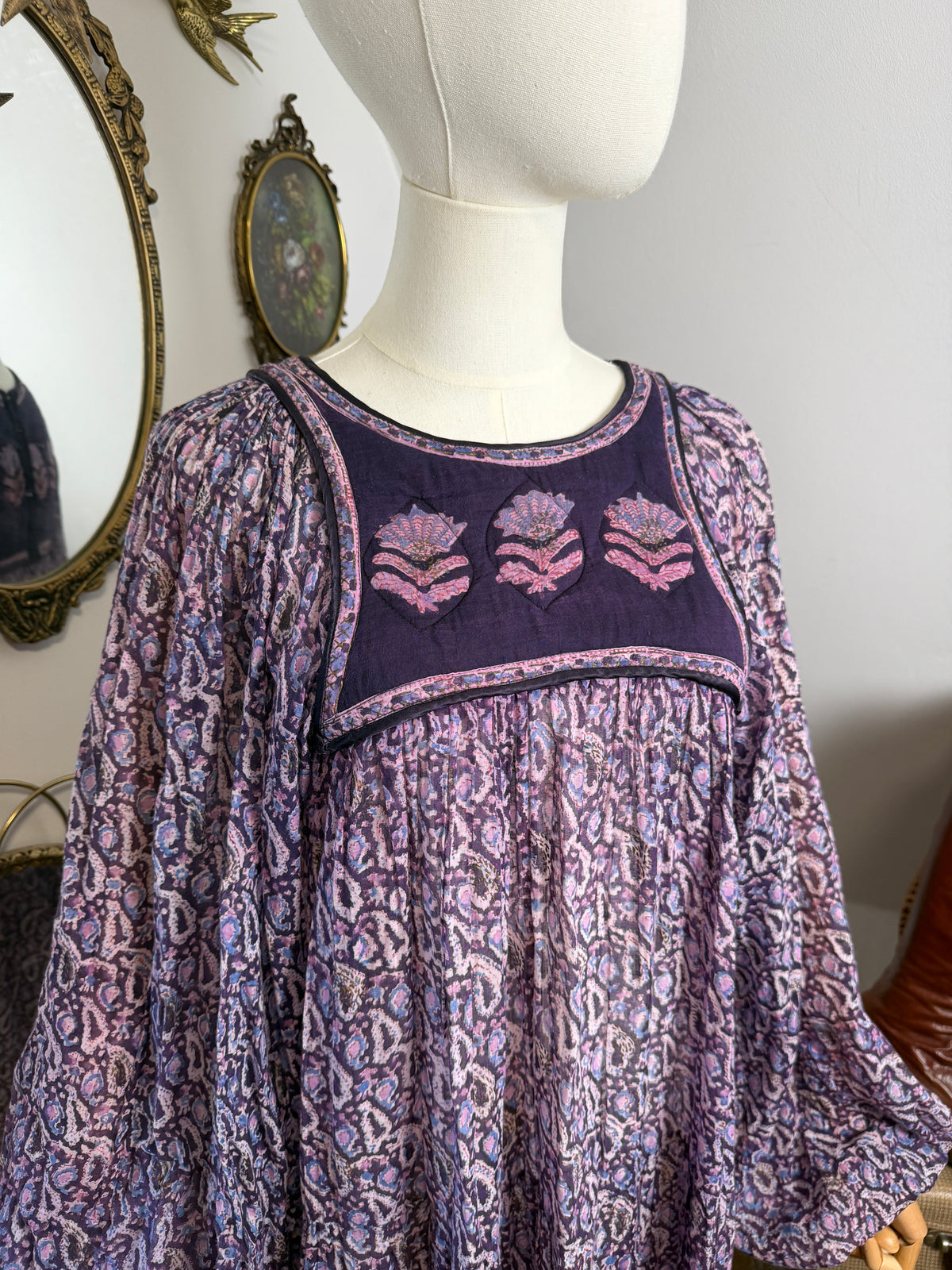 1970s Phool Smock Dress