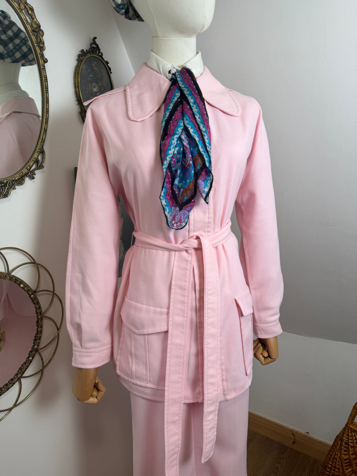 1960s Pink ‘Trevira’ Suit