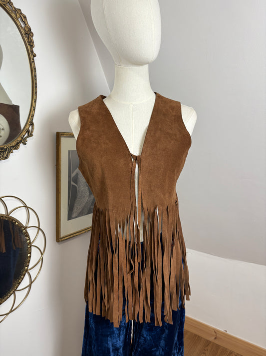 1960s Suede Vest