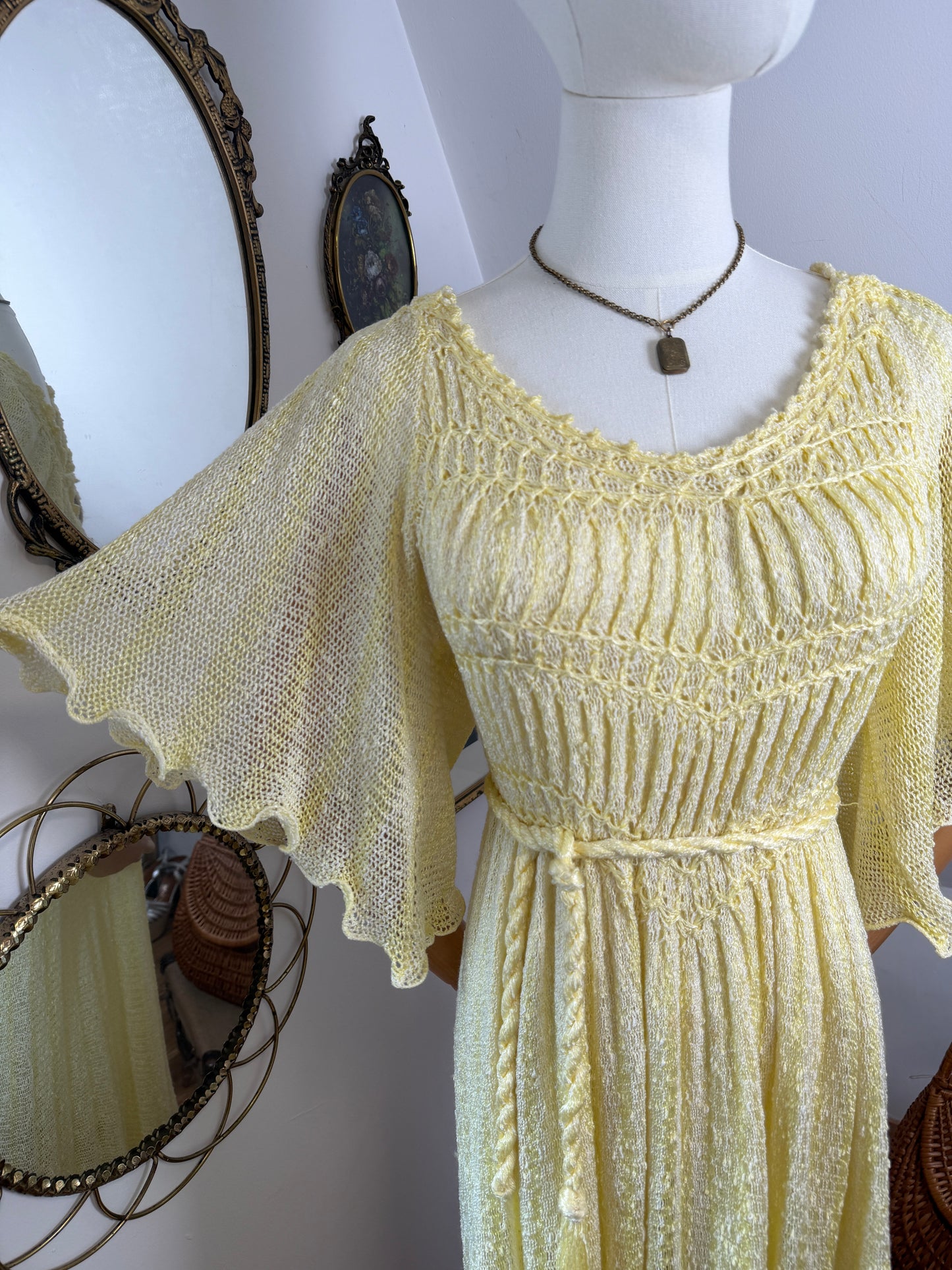 1970s ‘Mary Farrin’ Knit Dress
