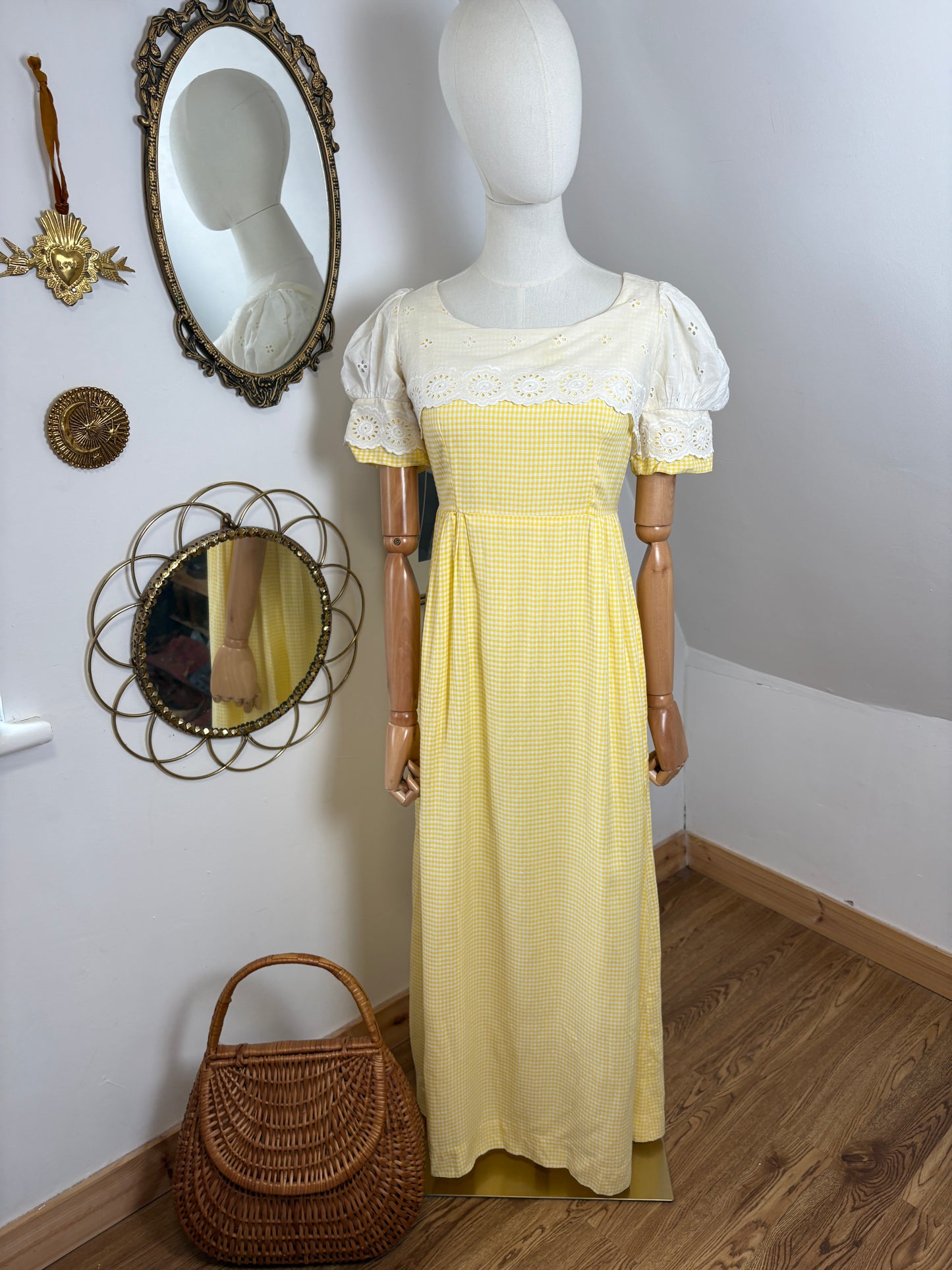 1960s Gingham Dress by ‘Quad’