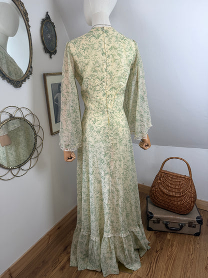 1970s ‘California’ Western Prairie Dress