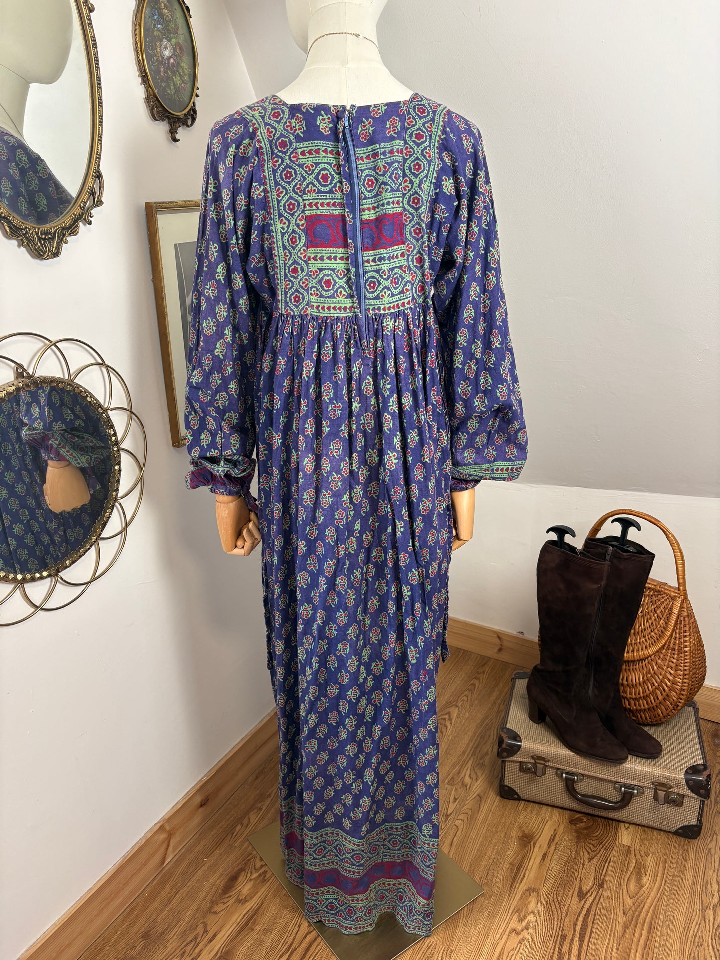 1970s Indian Cotton Dress