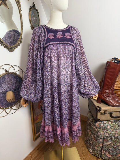 1970s Phool Smock Dress