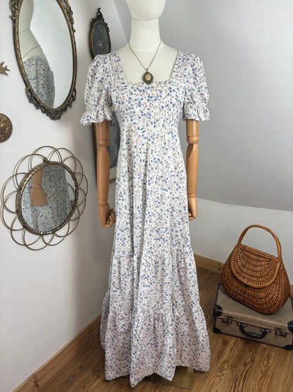 1970s ‘Dove Clothing Company’ Prairie Dress