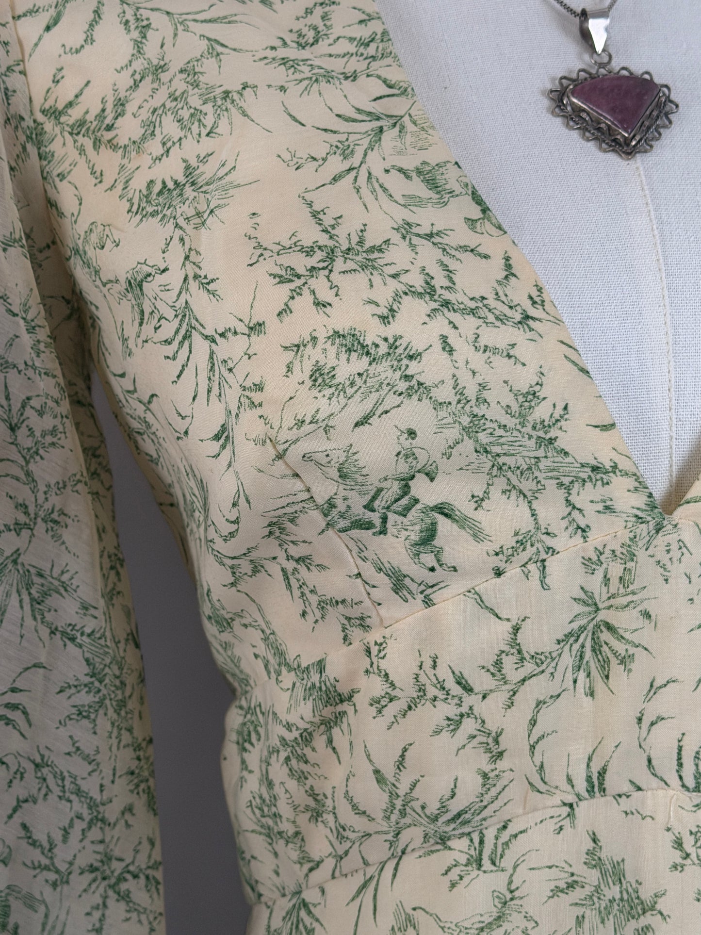 1970s ‘California’ Western Prairie Dress