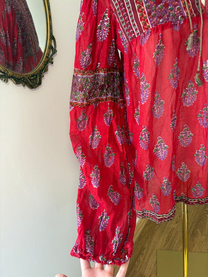 1970’s ‘Adini’ Blockprint Shirt