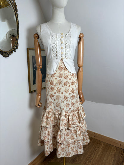 1970s Laura Ashley Skirt