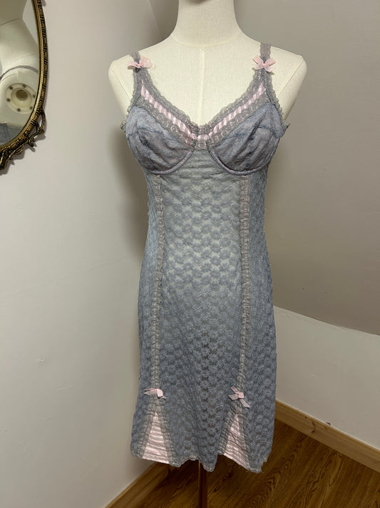 1960s Lingerie Slip Dress