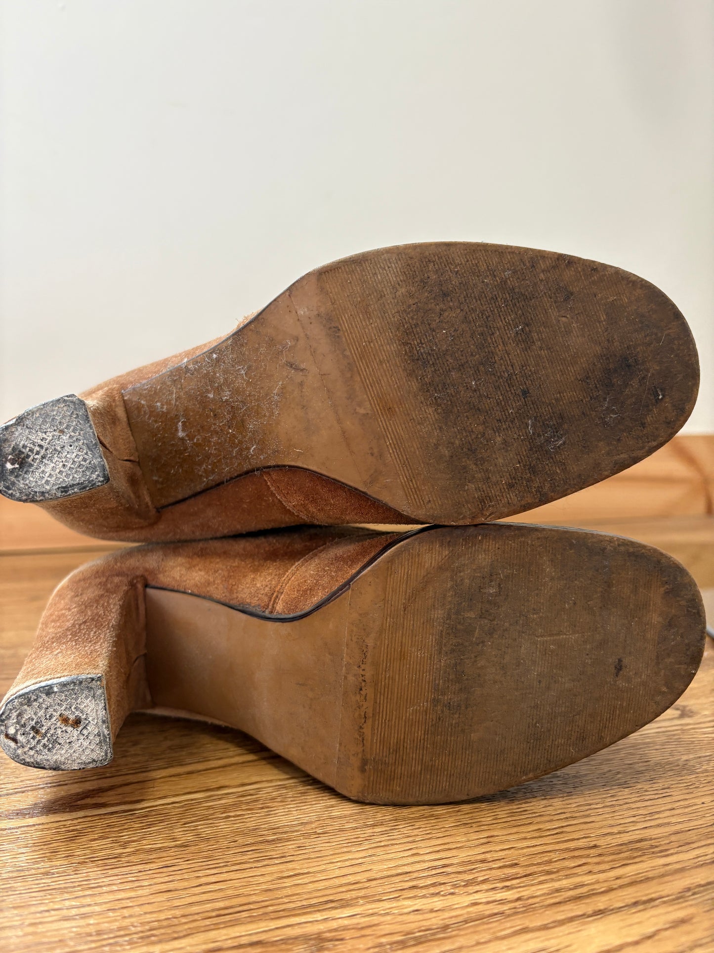 1970’s Suede Platform Boots