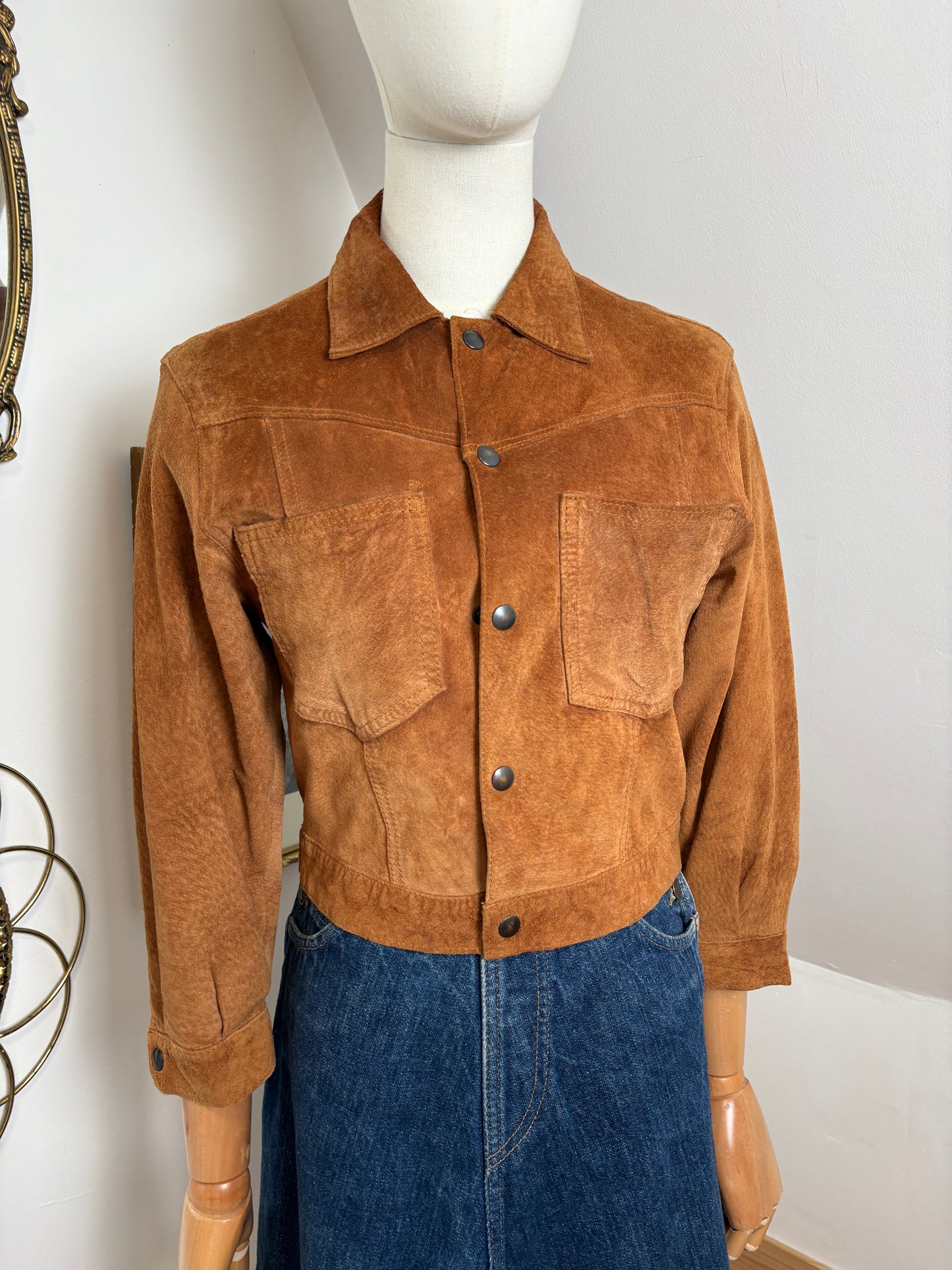 60s / 70s Buckskin Suede Jacket