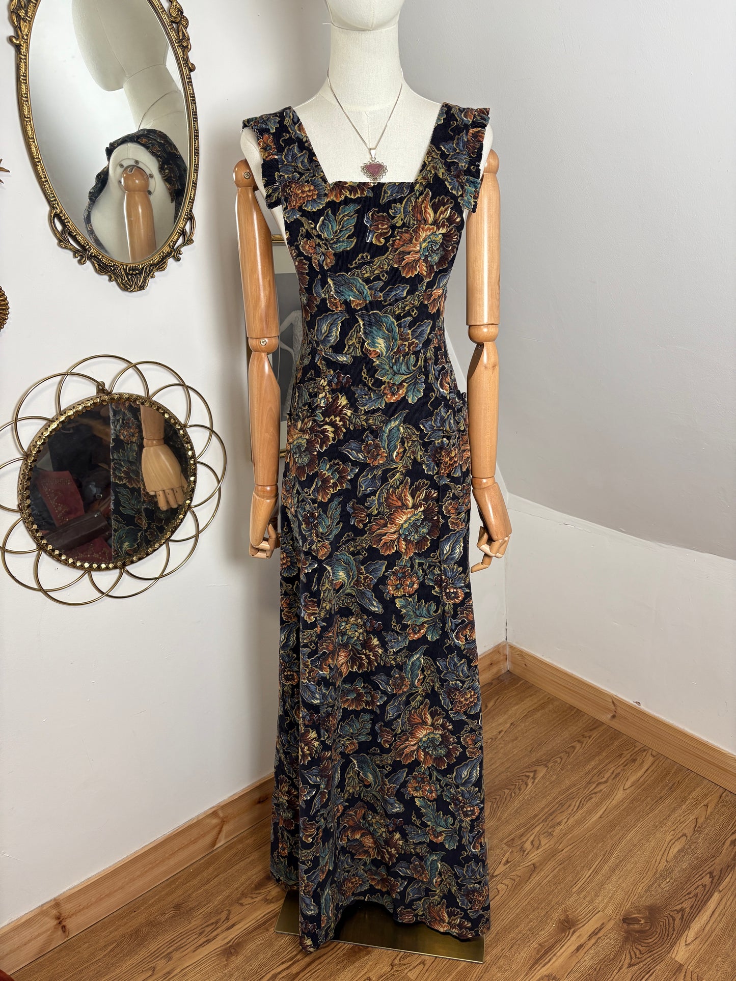 1970s ‘Richard Shops’ Corduroy Pinafore