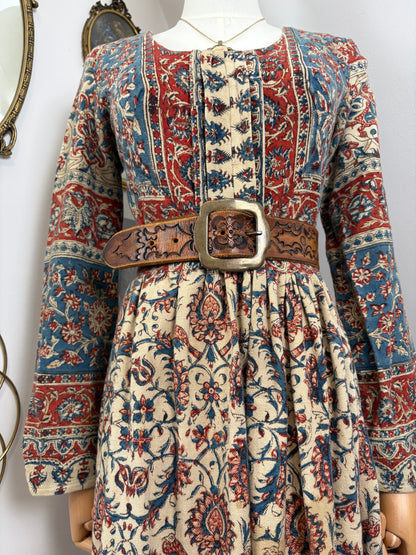 1960s Indian Tapestry Dress