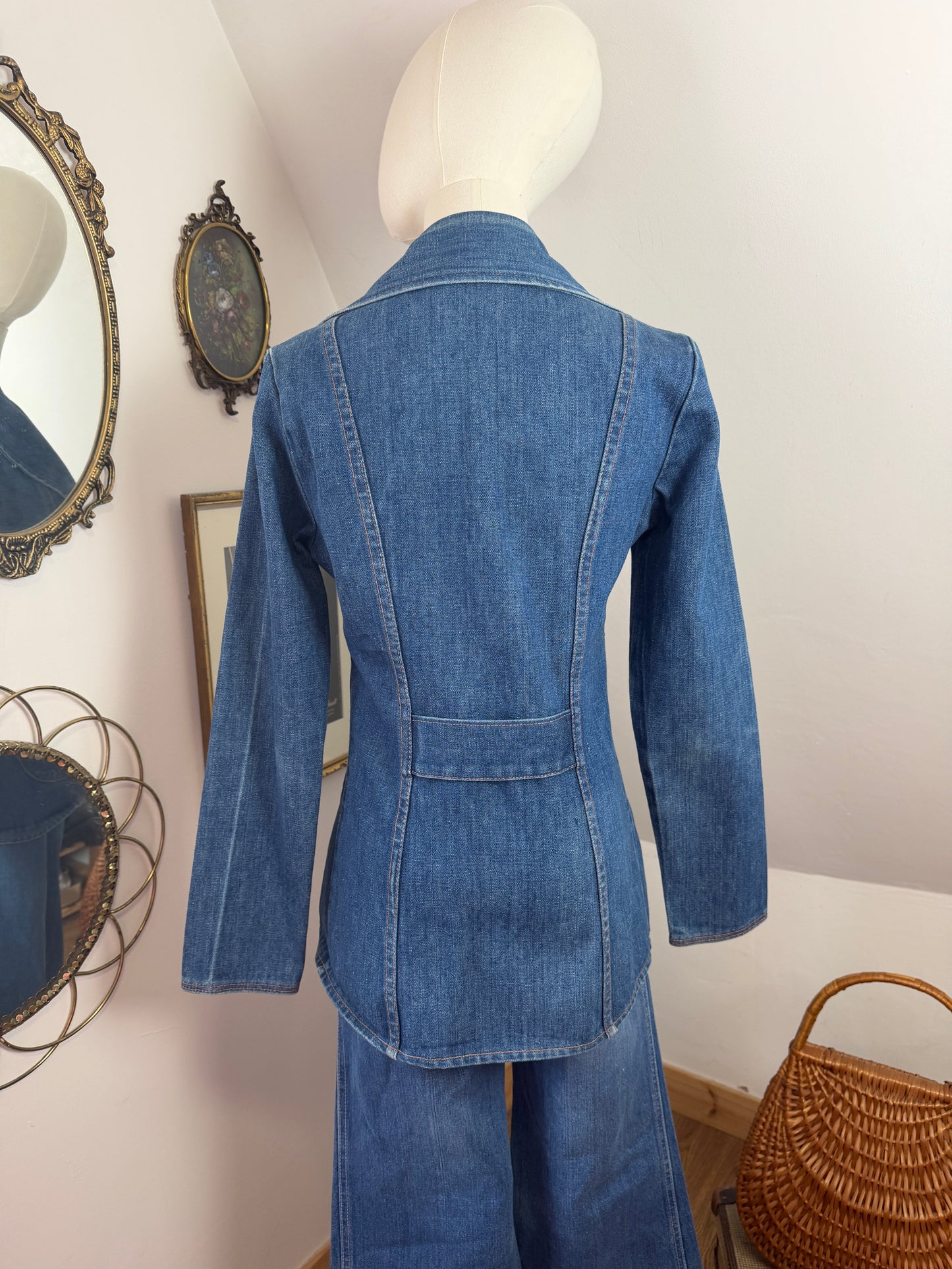 1970s Wrangler Denim Blazer