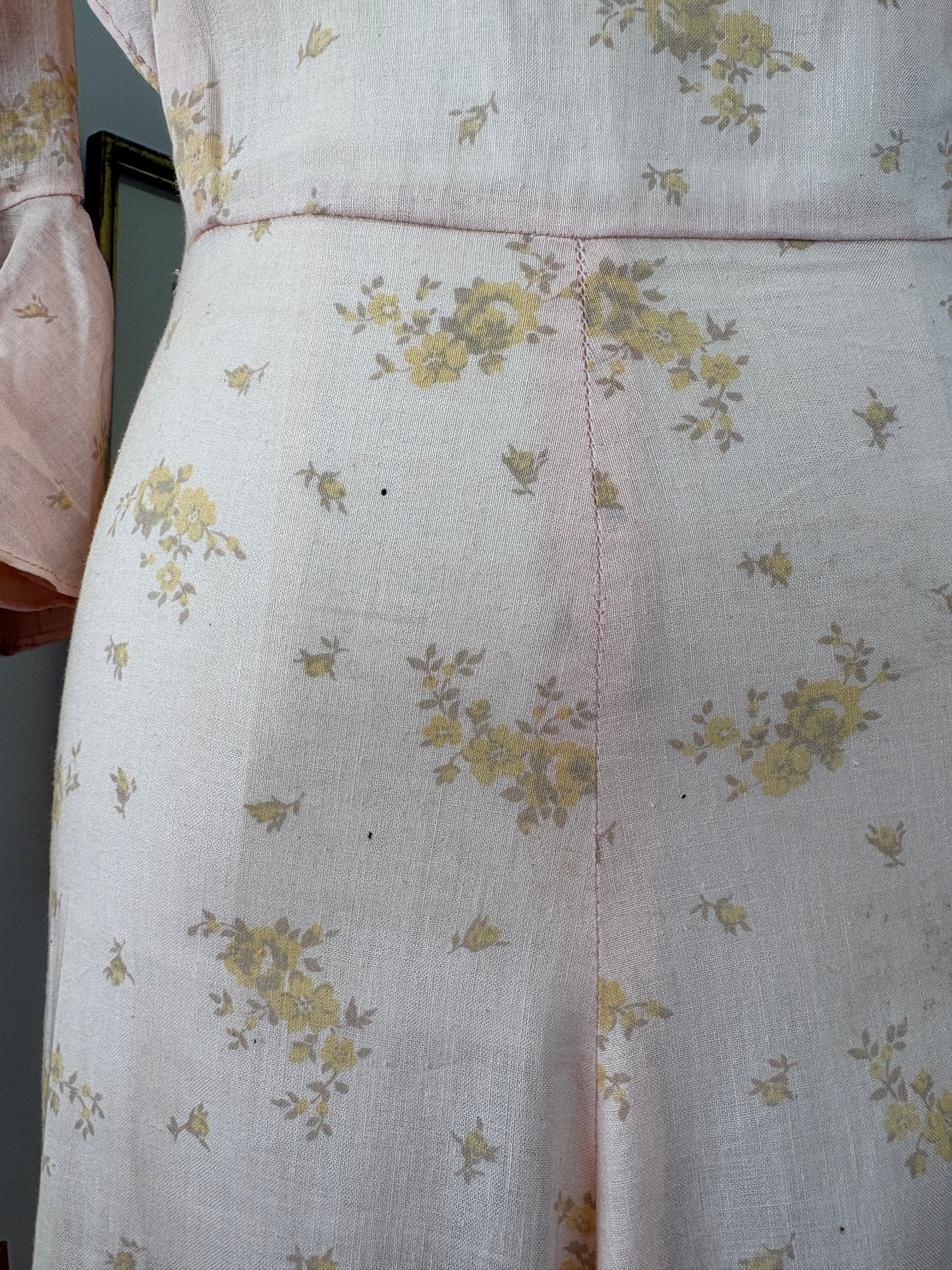 1970s ‘Biba’ Floral Prairie Dress