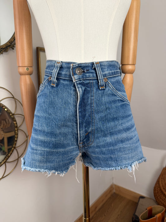 1970s Orange Tab Levi Shorts