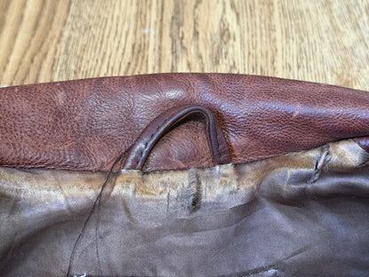 60s / 70s Cherry Leather Jacket