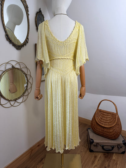 1970s ‘Mary Farrin’ Knit Dress
