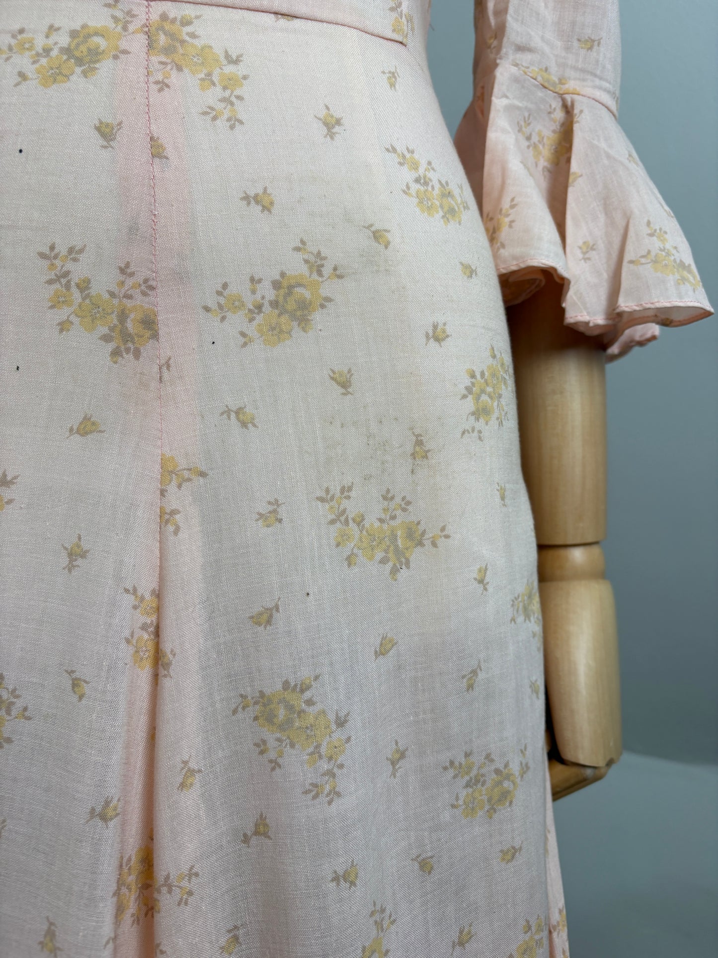 1970s ‘Biba’ Floral Prairie Dress
